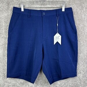 1764 Signature Collection Eagle Golf Performance Shorts Size 32 Dark Blue NWT‎